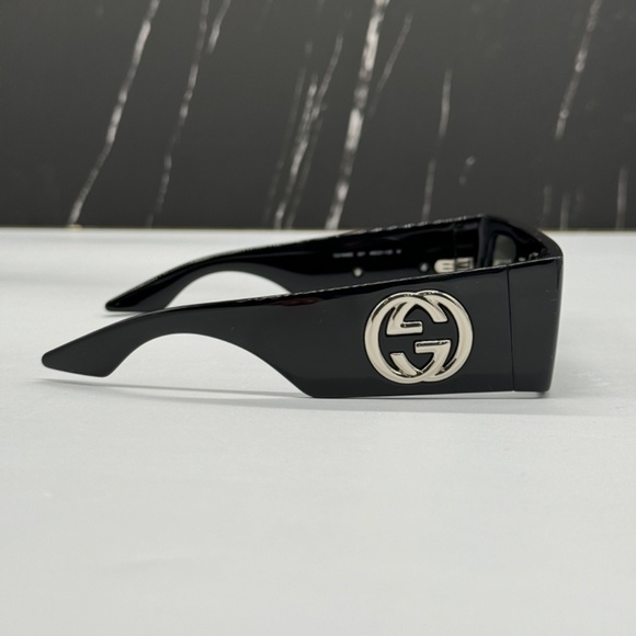 NEW GUCCI BLACK WOMEN SUNGLASSES GUCCI - Picture 11 of 14